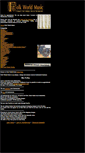 Mobile Screenshot of folkworldmusic.com